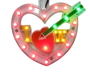 JDM LED Strobe Love Heart (Red LED)