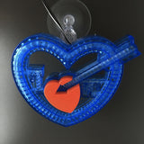 JDM LED Strobe Love Heart (Blue)