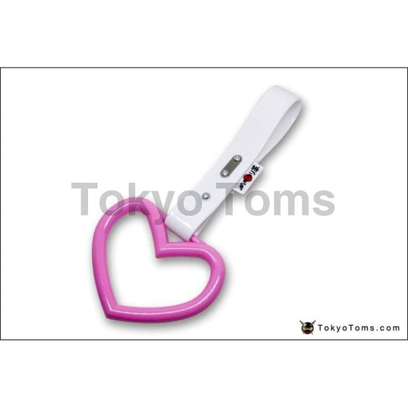 HEART-SHAPPED PINK TSURIKAWA / JDM BOSOZOKU RING - TokyoToms.Com