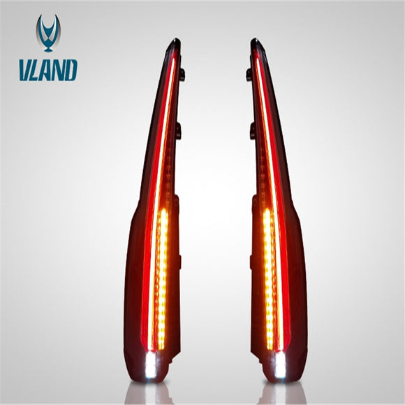 Vland Car Styling Taillight For GMC Yukon Chevrolet Suburban Style Tail Light 2015-2016 Red Light Assembly