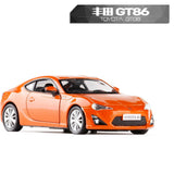 Toyota GT86 Classical Matte Alloy Model 1:36 High Simulation Diecasts Model
