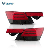 Vland Car Light Assembly For Accord 2008 2009 2013 Led Tail Light For 8th Accord Taillight Red And Smoke - Tokyo Tom's