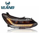 Vland Factory Car Accessories Head Lamp for Chevrolet Cruze 2018 LED Head Light Plug and Play Design 