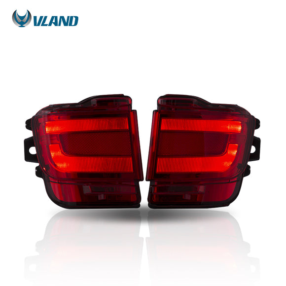 Vland Factory Car Lights For Toyota Land Crusier Rear Bumper Lamp 2016-2017 Waterproof Tail light 