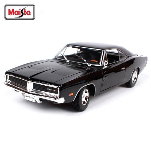 NEW ARRIVAL Maisto 1:18 1969 DODGE Charger R/T Muscle Old Car Model Diecast Model Car Toy New In Box Free Shipping 
