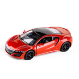 Promotion price 1:32 Scale Honda Acura NSX Metal Alloy Diecast Car Model With Sound Light Model Car Toys For Kids Gifts