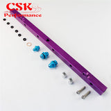 Upgrade High Flow Fuel Rail Kit Fits For Nissan Prtrol 4.8L Machined Purple - Tokyo Tom's