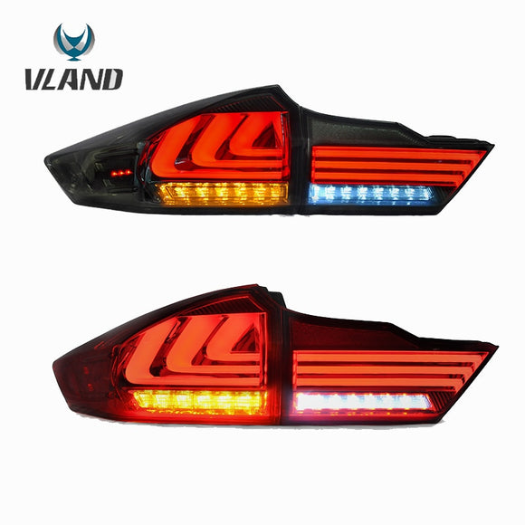 Vland Car Light Assembly Taillight For 2014-2017 City 6th Generation Led Tail light 