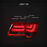  Vland Car Styling Tail Light For Fortuner 2012 2013 2014 2015  For BMW Design Led Rear Light