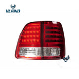 Vland Factory Car Accessories Tail Lamp for Toyota Land Cruiser 2000-2007 LED Taillight with DRL+Reverse+Signal