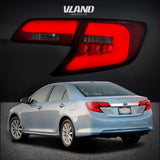 Vland  Car Styling Taillight For Camry 2012-2014 Led Tail Light Car Light Assembly Rear Lamp
