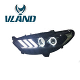 Vland Factory Car Accessories Head Lamp for Ford Mondeo Fusion 2014-2016 LED Head Light Plug and Play Design