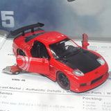 Brand New JADA JDM 1/32 Scale Car Model Toys JAPAN 1993 MAZDA RX7 Diecast Metal Car Model Toy For Gift/Kids/Collection