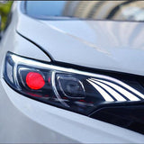 Vland Factory Car Accessories Head Lamp for Honda Fit Jazz GK5 2014-2017 Head Light with Daytime Running Light