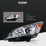 Vland Car Light Aassembly Headlight For Lexus ES350 2010-2012 Led Headlight Low And High Beam