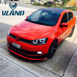 Vland Factory Car Accessories Head Lamp for Volkswagen Gol 2013-2015 LED Head Light Plug and Play Design