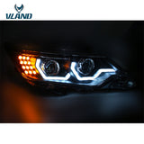 Vland Factory Car Accessories Head Lamp for Toyota Camry 2015-2016 LED Head Light with Day Light H7 Xenon Lens