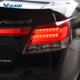 Vland Car Light Assembly For Accord 2008 2009 2013 Led Tail Light For 8th Accord Taillight Red And Smoke - Tokyo Tom's