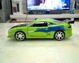 JADA 1/32 Scale Car Model Toys The Fast & the Furious Brian's 1995 Mitsubishi Eclipse Diecast Metal Car Model Toy For Gift/Kids