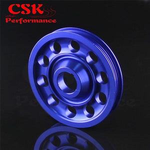 Aluminum Crank Pulley Light Weight for EK9 Integra DC2 Type R CTR BLUE