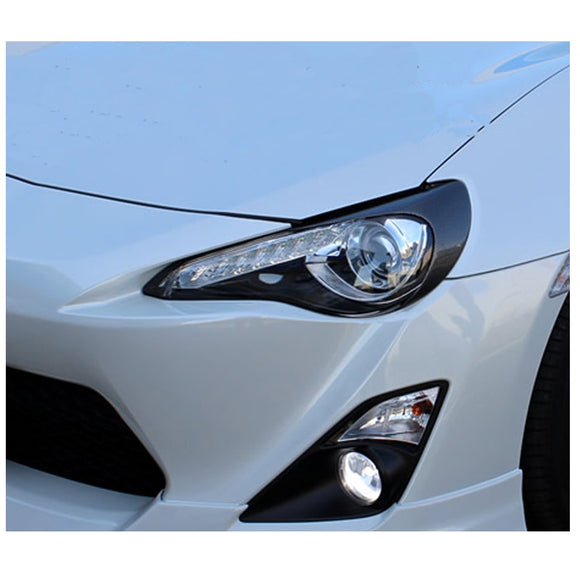 Carbon fiber eyebrow headlight lips brows Fit For Toyota GT86 