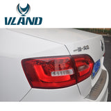 Vland Factory Car Accessories Tail Lamp for Jetta Taillight 2012-2015 for Sagitar LED Tail Light with DRL