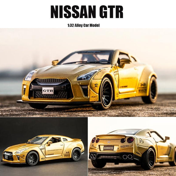 New 1:32 NISSAN GTR Race Alloy Car Model Diecasts & Toy Vehicles Toy Cars Free Shipping Kid Toys For Children Gifts Boy Toy