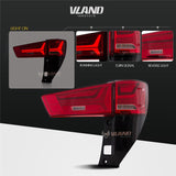 Vland Car Styling Led Tail Light For Innove 2016-2017 Taillight Signal light Replacement Rear lamp 