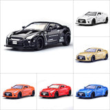 1:32  Nissan GTR Alloy Diecast Model Mini Car Sound Light Pull back Gliding Race Car Toy Disassembly Assembly Classic Cars
