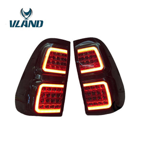 Vland Factory Car Accessories Tail Lamp for Toyota Hilux Revo Vigo 2016-2017 LED Tail Light Plug and Play Design