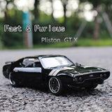1:32 Metal car model Fast & Furious Dodge Nissan Ford Plymouth kids toys Collection Decoration Children like the car JADA