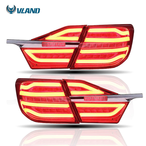 Vland Car Accessories For Camry Tail Light 2015-2017 Led Rear Light Plug And Play