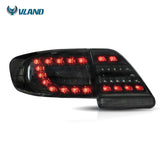 Vland Factory for Car Tail Lamp for Toyota Corolla 2011 2012 2013 Tail Light Plug and Play Waterproof Led Taillight