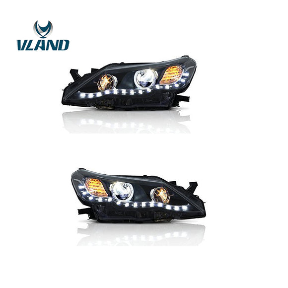 Vland Car Lights Assembly Headlighs For Reiz Led Headlight 2011 2012  2013 Car Stying Head Lamp