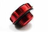 Carbon fiber Nismo Red Aluminum ENGINE Oil Cap