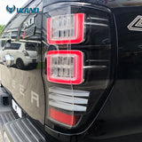 Vland Car Styling Taillight For Ford Ranger T6 Tail Light 2012-2018 Led Taillights Car Light Assembly