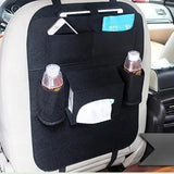 Thicker models Auto Car Back Seat Boot Organizer with 7 pockets Multi-Pocket Travel Storage Bag Hanger 