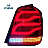 Vland Factory Car Accessories Tail Lamp for Toyota Highlander 2000-2007 LED Tail Light with DRL+Reverse+Signal