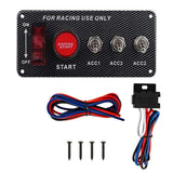 12V Ignition Racing Car Switch Panel