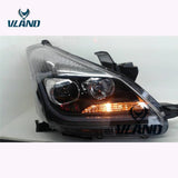 Vland Factory Car Accessories Head Lamp for Toyota Avanza 2012-2015 LED Headlight with H7 BI Xenon Lens