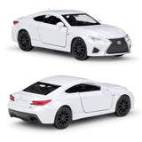 5pcs/lot Wholesale WELLY 1/36 Scale Car Model Toys JAPAN LEXUS RC F Diecast Metal Pull Back Car Toy