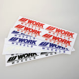 Set Work Wheels Car Wheel Rims Sticker