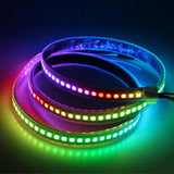 LED Strip Light Smart LED pixel Colorful Rainbow Waterproof IP67 Non-waterproof IP20 DC5V WS2812B WS2812 - 5050 RGB 144LEDs/M