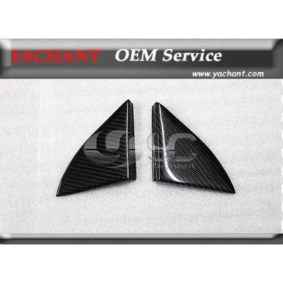 Car-Styling Carbon Fiber Interior Trim Fit For Mazda RX7 FC3S Inner Door Handle Triangle