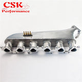 New polished Aluminium Air Intake Manifold For Toyota Land Crusier 4.5L Silver