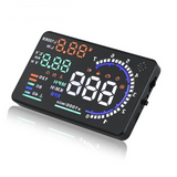 Car Head Up Display 3", 4" and 5.5" LED Windscreen Projector - OBD Scanner: Speed, Fuel Warning, Alarm, Data Diagnostic Tool
