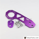 JDM Style Racing Car Rear Tow Hook Aluminum Alloy Rear Tow Hook Blue/Red/Silver/Black/Gold/Purple - TokyoToms.com