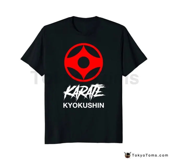 Kyokushin Karate Symbol T-Shirt - Cotton - TokyoToms.com