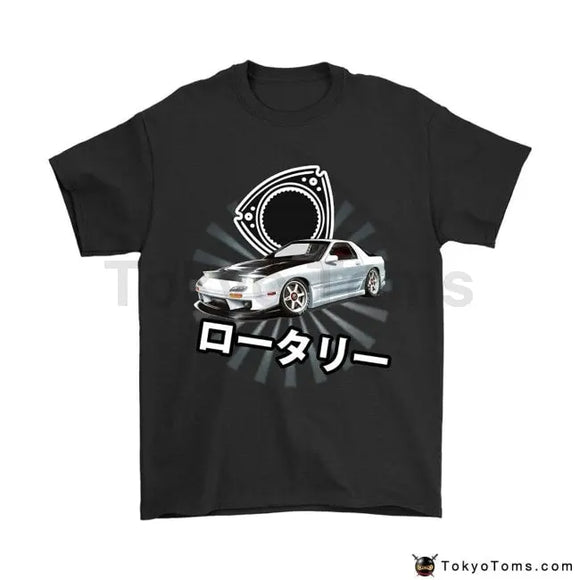 Mazda RX-7 Rotary T-Shirt - Cotton - TokyoToms.com