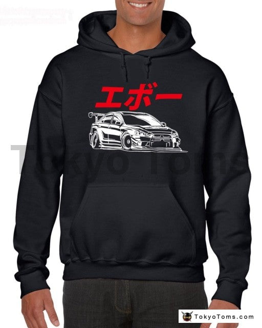 Mitsubishi EVO JDM Hoodie - TokyoToms.com